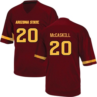 Alton McCaskill Game Men's Arizona State Sun Devils Maroon Football Jersey