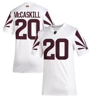 Alton McCaskill Game White Youth Arizona State Sun Devils Special Premier Football Jersey